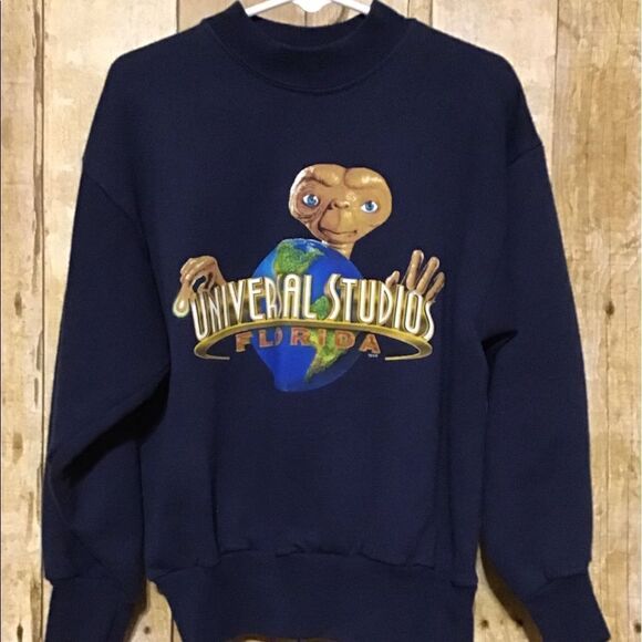 Vintage E.T. Sweatshirt Universal Studios Kids Toddler Size - Picture 1 of 6